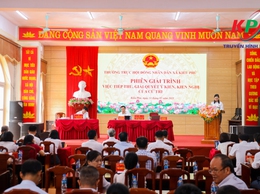 HĐND xã Kiều Phú tổ chức Phiên giải trình Kỳ họp thứ 2, nhiệm kỳ 2026–2031