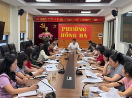 UBND phường Hồng Hà họp triển khai Tháng hành động vì trẻ em năm 2026