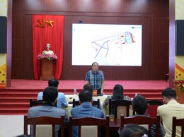 Hội nghị làm việc về một số nội dung liên quan đến dự án: xây dựng HTKT khu đấu giá QSD đất ở khu đồng dộc thôn Chính Vân