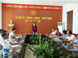 Ban Kinh tế - ngân sách HĐND xã: triển khai quyết định, kế hoạch và đề cương về giám sát lĩnh vực đất đai