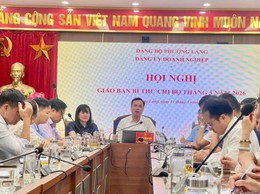 HÀ NỘI: ĐẢNG UỶ DOANH NGHIỆP PHƯỜNG LÁNG TRIỂN KHAI NHIỆM VỤ TRỌNG TÂM THÁNG 5/2026