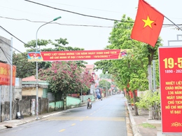 Thông báo treo cờ Tổ quốc chào mừng kỷ niệm 136 năm Ngày sinh Chủ tịch Hồ Chí Minh (19/5/1890 - 19/5/2026)