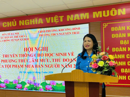 Hà Nội tăng cường truyền thông phòng, chống mua bán người trong trường học