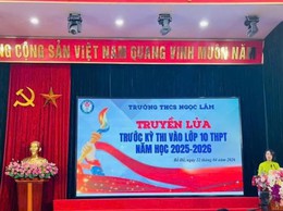 Tiếp sức tâm lý cho sĩ tử lớp 10 trước 
