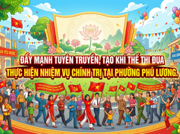 Đẩy mạnh tuyên truyền, tạo khí thế thi đua thực hiện nhiệm vụ chính trị tại Phú Lương