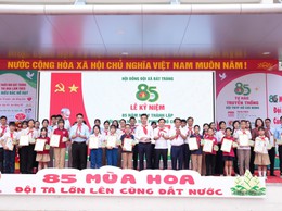 Xã Bát Tràng: Kỷ niệm 85 năm Ngày thành lập Đội TNTP Hồ Chí Minh