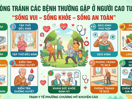 PHÒNG TRÁNH CÁC BỆNH THƯỜNG GẶP Ở NGƯỜI CAO TUỔI