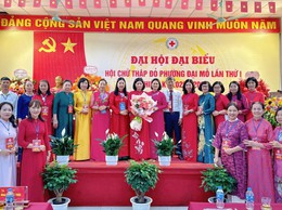 Hội Chữ thập đỏ phường Đại Mỗ tổ chức thành công Đại hội đại biểu lần thứ I, nhiệm kỳ 2026-2031