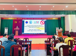 Xã Ô Diên tổ chức tập huấn phòng, chống tác hại của thuốc lá năm 2026