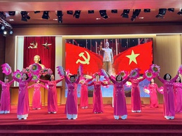Ủy ban MTTQ Việt Nam xã Gia Lâm tổ chức liên hoan văn nghệ chào mừng thành công Đại hội đại biểu toàn quốc MTTQ Việt Nam lần thứ XI