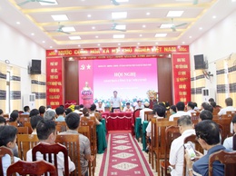Xã Trần Phú tổ chức hội nghị giao ban cơ sở tháng 4, triển khai nhiệm vụ trọng tâm tháng 5 năm 2026