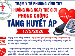 Hưởng ứng ngày Thế giới phòng chống Tăng huyết áp 17/5/2026