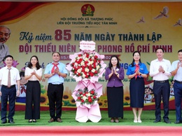 Đoàn Thanh niên – Hội đồng Đội xã Thượng Phúc kỷ niệm 85 năm Ngày thành lập Đội Thiếu niên Tiền phong Hồ Chí Minh