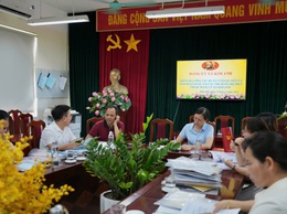 ĐẢNG ỦY XÃ KIM ANH TỔ CHỨC KIỂM TRA CÔNG TÁC ĐẢNG VIÊN TẠI CÁC CHI, ĐẢNG BỘ TRỰC THUỘC