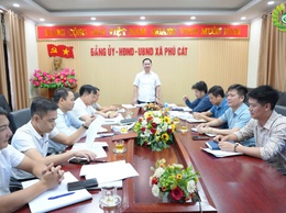 UBND xã Phú Cát tổ chức Hội nghị tập thể lãnh đạo UBND xã tuần 20 năm 2026