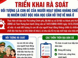 Xã Tam Hưng rà soát đối tượng là con đẻ của người hoạt động kháng chiến bị nhiễm chất độc hóa học có khó khăn về nhà ở, cần được hỗ trợ xây mới hoặc sửa chữa nhà ở 