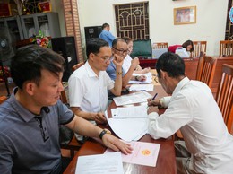 XÃ HƯNG ĐẠO TỔ CHỨC CHI TRẢ TIỀN BỒI THƯỜNG, HỖ TRỢ THU HỒI ĐẤT THỰC HIỆN DỰ ÁN XÂY DỰNG ĐƯỜNG GIAO THÔNG KẾT HỢP HỆ THỐNG THOÁT NƯỚC NGOÀI CỤM CÔNG NGHIỆP LÀNG NGHỀ TÂN HÒA