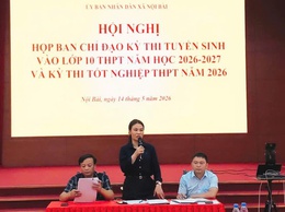 XÃ NỘI BÀI HỌP BAN CHỈ ĐẠO KỲ THI TUYỂN SINH VÀO LỚP 10 THPT NĂM HỌC 2026 - 2027