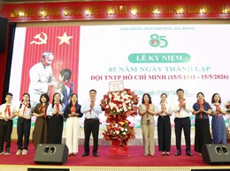 Hội Đồng Đội phường Hà Đông tổ chức Lễ kỷ niệm 85 năm Ngày thành lập Đội Thiếu niên Tiền phong Hồ Chí Minh