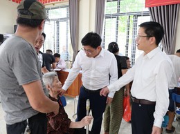 Tam Hưng tổ chức chi trả bồi thường, hỗ trợ giải phóng mặt bằng Dự án Khu đô thị thể thao Quốc tế Hà Nội tại Đội 1 thôn Rùa Hạ