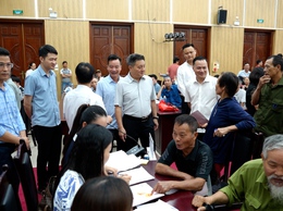Chung sức đồng thuận – Thanh Oai đẩy nhanh tiến độ tạm ứng chi trả GPMB dự án Olympic