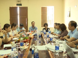 Sơn Đồng đón Đoàn kiểm tra liên ngành số 2 Thành phố về công tác an toàn thực phẩm