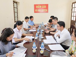 Hội nghị khảo sát công tác quản lý các di tích lịch sử - văn hóa trên địa bàn xã