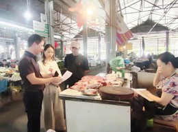 Ban Văn hóa - Xã hội HĐND phường Bồ Đề tiếp tục thực hiện chương trình giám sát công tác an toàn thực phẩm tại các chợ dân sinh trên địa bàn phường