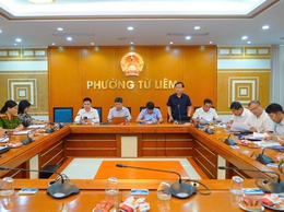 Đoàn kiểm tra liên ngành công tác an toàn thực phẩm số 1 của Thành phố làm việc với các phường Từ Liêm, Xuân Phương, Đại Mỗ và Tây Mỗ


