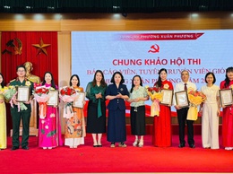 Sôi nổi Hội thi Báo cáo viên, tuyên truyền viên giỏi phường Xuân Phương năm 2026