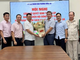 Phường Hồng Hà tổ chức hội nghị công bố quyết định thành lập, phân công nhiệm vụ cho thành viên ban đại diện và đánh giá kết quả hoạt động quý I, triển khai nhiệm vụ quý II 2026