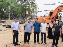 Phường Từ Liêm hoàn thành cơ bản công tác GPMB dự án hồ điều hòa Phú Đô, bảo đảm tiến độ công trình khẩn cấp