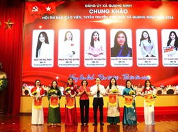 QUANG MINH TỔ CHỨC THÀNH CÔNG HỘI THI BÁO CÁO VIÊN, TUYÊN TRUYỀN VIÊN GIỎI NĂM 2026 VÀ TRAO GIẢI CUỘC THI CHÍNH LUẬN BẢO VỆ NỀN TẢNG TƯ TƯỞNG CỦA ĐẢNG