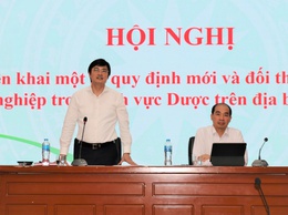Giám đốc Sở Y tế Hà Nội tham gia đối thoại trực tiếp với gần 100 doanh nghiệp dược trên địa bàn thành phố