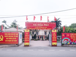Xã Hòa Phú rực rỡ cờ hoa thiết thực chào mừng Kỷ niệm 136 năm ngày sinh Chủ tịch Hồ Chí Minh