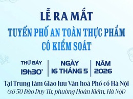 Phường Hoàn Kiếm sắp ra mắt tuyến phố an toàn thực phẩm có kiểm soát tại khu phố cổ