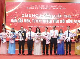 Nâng tầm kỹ năng truyền đạt nghị quyết qua Hội thi Báo cáo viên, tuyên truyền viên giỏi