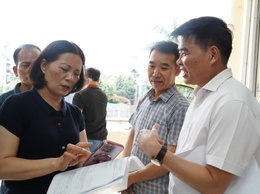 Phường Chương Mỹ tổ chức hội nghị đối thoại, tiếp thu ý kiến về công tác bồi thường, hỗ trợ, tái định cư dự án Quốc lộ 6 tại TDP Phúc Tiến