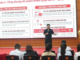 Đẩy mạnh ứng dụng trí tuệ nhân tạo trong công tác Đảng
