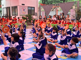 Trường Mầm non Chu Văn An tổ chức thành công 