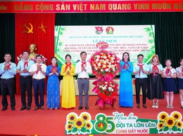 Hội đồng Đội phường Phú Lương tổ chức Lễ kỷ niệm 85 năm Ngày thành lập Đội Thiếu niên Tiền phong Hồ Chí Minh (15/5/1941 – 15/5/2026)