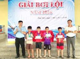 XÃ ỨNG THIÊN TỔ CHỨC GIẢI BƠI LỘI CHO HỌC SINH LỨA TUỔI THIẾU NIÊN VÀ NHI ĐỒNG NĂM 2026