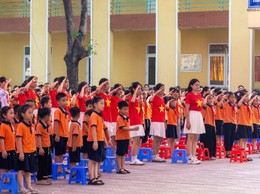 Hội đồng Đội xã Ứng Thiên tổ chức mít tinh kỷ niệm 85 năm Ngày thành lập Đội Thiếu niên Tiền phong Hồ Chí Minh