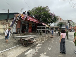 BCĐ 197 PHƯỜNG SƠN TÂY TIẾP TỤC RA QUÂN ĐẢM BẢO TRẬT TỰ ĐÔ THỊ, TRẬT TỰ CÔNG CỘNG TRÊN ĐỊA BÀN
