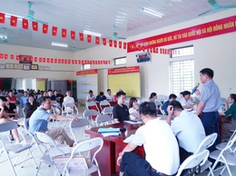 Phường Chương Mỹ đối thoại, tiếp thu ý kiến của người dân TDP Cao Sơn và Sơn Đồng phục vụ dự án cải tạo, nâng cấp Quốc lộ 6