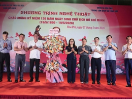 Chương trình biểu diễn nghệ thuật đặc biệt chào mừng kỷ niệm 136 năm Ngày sinh Chủ tịch Hồ Chí Minh