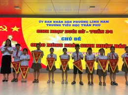 TRƯỜNG TIỂU HỌC TRẦN PHÚ CHÀO MỪNG NGÀY SINH NHẬT BÁC HỒ KÍNH YÊU – LAN TỎA TRUYỀN THỐNG YÊU NƯỚC