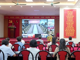 Phường Yên Nghĩa tham dự hội nghị trực tuyến tập huấn triển khai thử nghiệm Hệ thống Trung tâm điều hành thông minh IOC