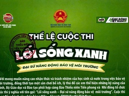 Phát động, tuyên truyền Cuộc thi “Lối sống xanh – Đại sứ năng động bảo vệ môi trường”