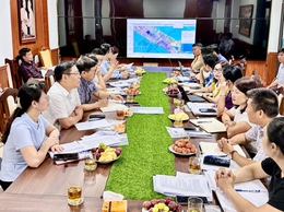 Giao ban tiến độ dự án đường Vành đai 3.5 đoạn từ Phúc La - Văn Phú đến cao tốc Pháp Vân - Cầu Giẽ.